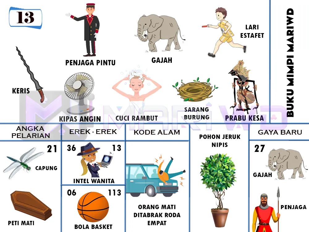 buku mimpi erek erek togel 13